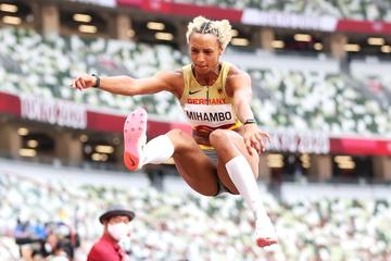 women's long jump world record video