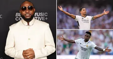 Davido recently hung out with some of Real Madrid's players and featured them in his music video.