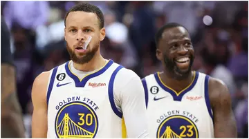 Stephen Curry, Draymond Green, Jordan Poole, Malik Monk, Mike Brown, Domantas Sabonis, De'Aaron Fox, NBA playoffs, Warriors, Sacramento Kings, Steve Kerr