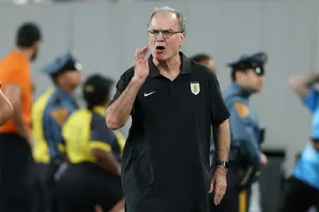 Uruguay coach Marcelo Bielsa has been suspended for Monday's Copa America Group C clash with the United States in Kansas City