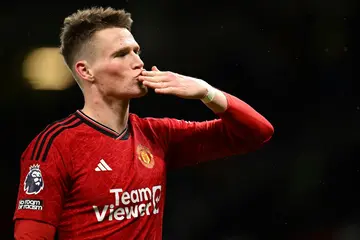 Manchester United midfielder Scott McTominay