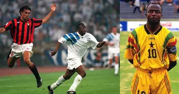 Abedi Pele, Ghana, Olympique Marseille, UEFA Champions League
