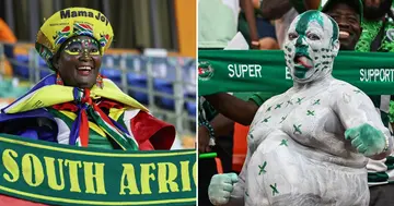 The memes have started flowing between Nigerian and South Africa supporters ahead of their AFCON semi-final.