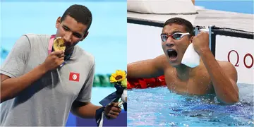 Ahmed Hafnaoui :18-year-old African Tunisian Athlete Wins Gold In Swimming