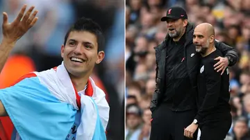 Sergio Aguero, Manchester City, Manchester United, Liverpool, Jurgen Klopp, Pep Guardiola, Premier League