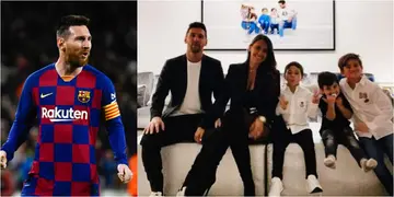 Lionel Messi wishes fans a happy New Year on Instagram