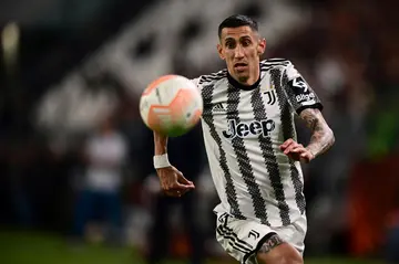 Argentinian forward Angel Di Maria