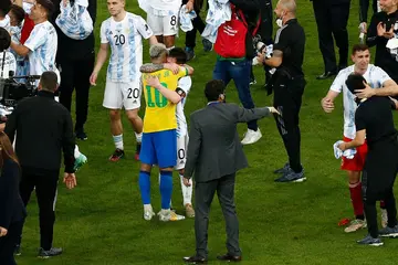 Neymar's emotional tribute to Messi: I hugged the greatest, enjoy your title