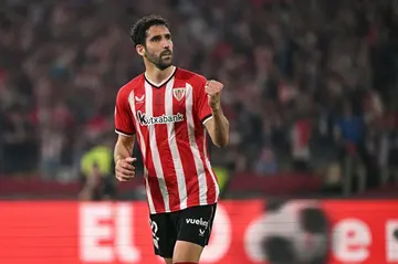 Raul Garcia scored the first penalty in Athletic Bilbao's  shoot-out win over Mallorca in the Copa del Rey final