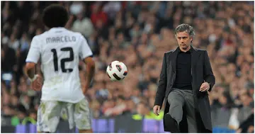 Marcelo, Real Madrid, Jose Mourinho, Santiago Bernabeu.