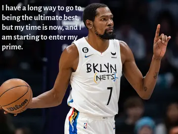 Kevin Durant's quotes about life