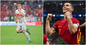 Xherdan Shaqiri, Cristiano Ronaldo, 2022 World Cup, Portugal, Switzerland