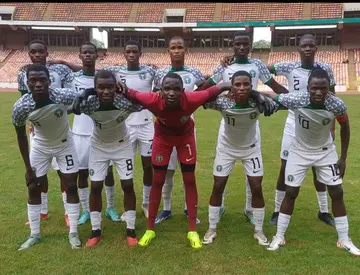 Golden Eaglets held to a goalless draw in their WAFU Zone B U-17 Championship opener against Burkina Faso at the University of Ghana Stadium on Thursday, May 16. Photo: @OgaNlaMedia.