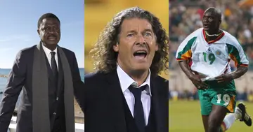 Papy Diouf, Bruno Metsu and Papa Bouba Diouf played different roles with Senegal. SOURCE: @ghanasoccernet @Fsfofficielle