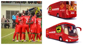 Ghanaian heavyweights Asante Kotoko have acquired a brand new 36-seater bus. Photo credit: @AsanteKotoko_SC