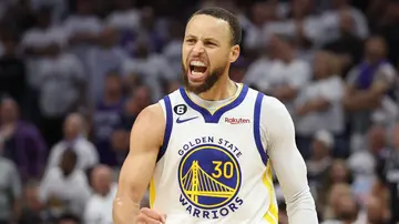 Steph Curry, Golden State Warriors, Game 7, Game Seven, Stephen Curry, NBA, NBA Playoffs, Sacramento Kings, Kevin Durant, Sam Jones, Dominique Wilkins, Luka Doncic, Kevin Johnson