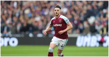 Manchester United, Declan Rice, Old Trafford, West Ham, EPL, Premier League, Hammers