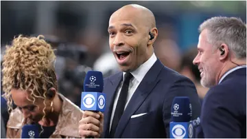 Kate Abdo, Jamie Carragher and Thierry Henry form a hilarious group when on punditry duty.