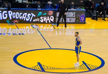 Steph Curry at the Chase Center