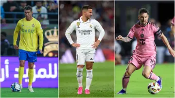 Eden Hazard, Cristiano Ronaldo, Lionel Messi, pure football