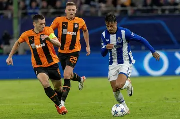 Shakhtar Donetsk midfielder Taras Stepanenko (L) has played for the club since 2010