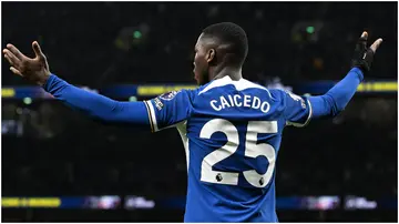 Moises Caicedo, Chelsea, Tottenham, Premier League.