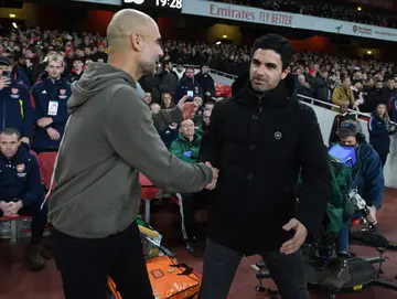 Pep Guardiola, Mikel Arteta, Bukayo Saka, Gabriel Martinelli, Marcus Rashford, Arsenal, Manchester City