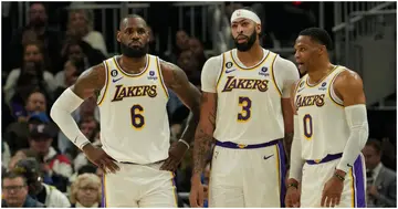 LeBron James, Anthony Davis, Russell Westbrook, Los Angeles Lakers, Dallas Mavericks