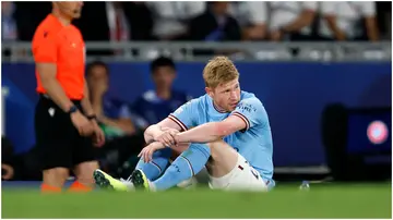 Kevin De Bruyne, Manchester City, Inter Milan, Atatürk Olympic Stadium, Istanbul, Turkey, UEFA Champions League final.