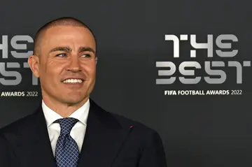 Fabio Cannavaro has been back in class on a FIFA course