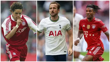 Owen Hargreaves, Omar Richards, Harry Kane, Bayern Munich