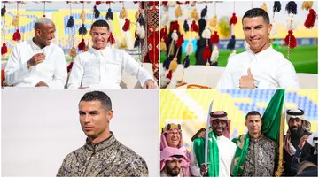 Saudi Arabia, Founding Day, Cristiano Ronaldo,.Al-Nassr, traditional thobe