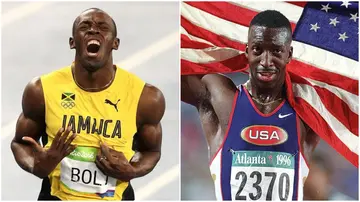 Usain Bolt, Michael Johnson, 300m, Ostrava, 2010