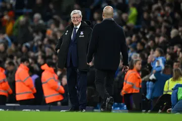 Pep Guardiola, Roy Hodgson, Manchester City vs Crystal Palace