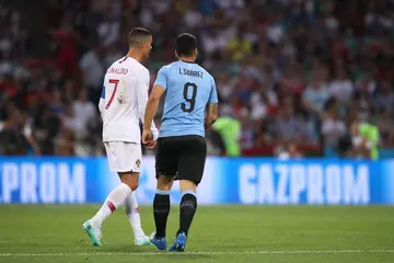 Luis Suarez and Ronaldo