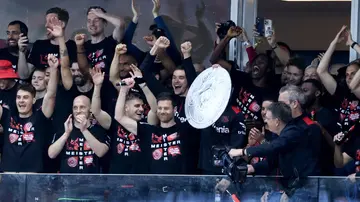 Bayer Leverkusen, Xabi Alonso, Victor Boniface, Roma, Europa League, Bundesliga, DFB Pokal, German Cup