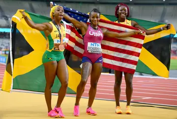Shelly-Ann Fraser-Pryce, Sha'Carri Richardson, Shericka Jackson, women's 100m title