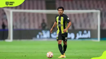 Romarinho Da Silva of Al Ittihad during the Saudi Pro League match