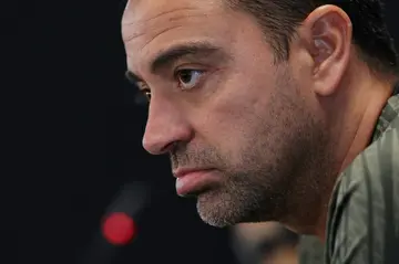 Barcelona coach Xavi Hernandez spoke to media ahead of their Champions League bow against Royal Antwerp