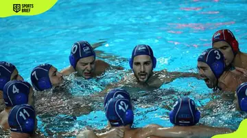 Serbia water polo team