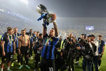Inter return to the Serie A title race after winning the Italian Super Cup