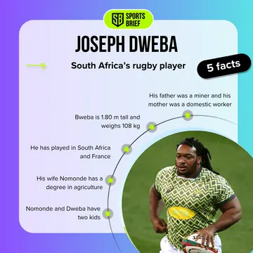 Facts about Joseph Dweba