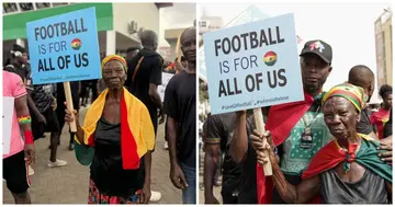 Ghana, AFCON, Demonstration, Ivory Coast