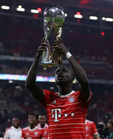 Sadio Mane says Bayern 'can do better' despite lifting their tenth Super Cup trophy