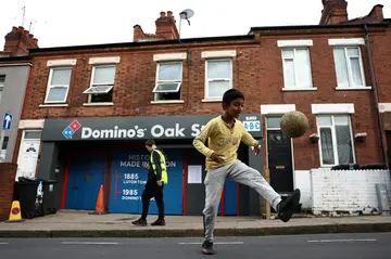 Luton's Kenilworth Road stadium is set among rows of terraced houses