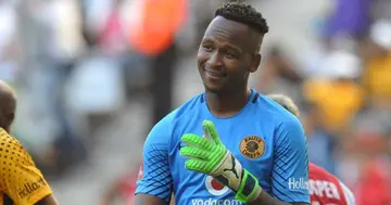 Brilliant Khuzwayo representing Kaizer Chiefs.