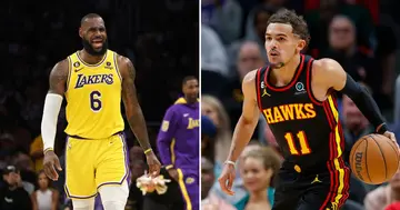 LeBron James, Trae Young, Atlanta Hawks, Los Angeles Lakers, NBA Play-In Tournament, Play-In, Minnesota Timberwolves, Miami Heat, Chicago Bulls, Toronto Raptors, New Orleans Pelicans, Oklahoma City Thunder