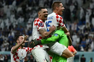 Dominik Livakovic was the hero for Croatia with three penalty saves in the shoot-out