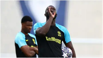 Romelu Lukaku, Inter Milan, UEFA Champions League final, Ataturk Olympic Stadium, Istanbul, Turkey.