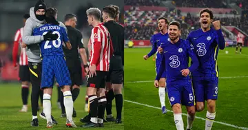 Brentford vs Chelsea Carabao Cup quarter-final. Photo: Getty Images.